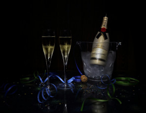 Картинка бренды -+mo& 235 t+&+chandon шампанское лед фужеры
