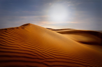 Картинка природа пустыни небо песок дюны барханы пустыня