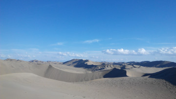 Картинка природа пустыни облака песок