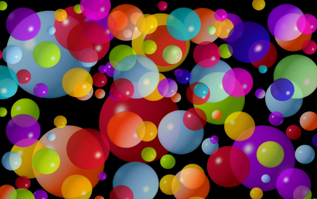 Обои картинки фото 3д графика, шары , balls, шары, цвета, фон, узор