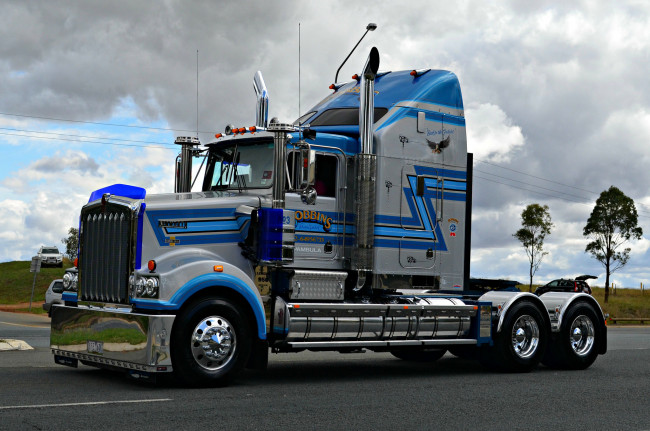 Обои картинки фото t950 legend, автомобили, kenworth, тяжелый, тягач, грузовик, седельный