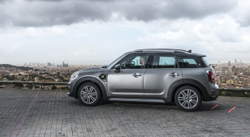 Картинка mini+cooper+s-e+countryman+all4+plug+in+hybrid+2018 автомобили mini cooper 2018 hybrid plug all4 s-e countryman