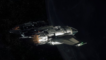 Картинка видео+игры star+citizen вселенная полет космический корабль галактика