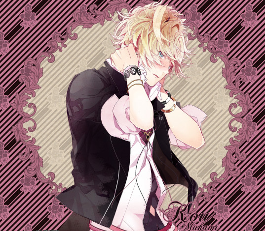 Обои картинки фото аниме, diabolik lovers, diabolik, lovers