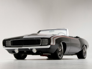 Картинка 1969 chevrolet camaro convertible автомобили