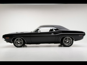 Картинка 1971 dodge challenger rt автомобили