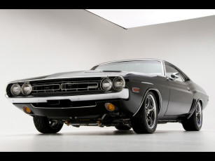 Картинка 1971 dodge challenger rt автомобили