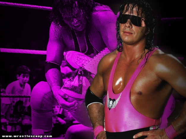 Обои картинки фото bret, hart, спорт, wwe