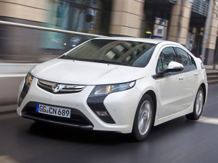 Картинка ampera 2012 автомобили vauxhall