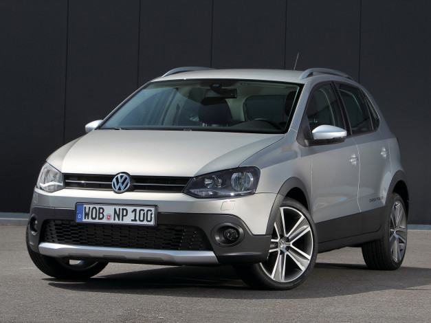 Обои картинки фото crosspolo, 2011, автомобили, volkswagen