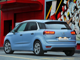 Картинка автомобили citroen picasso c4 citroеn голубой 2014г za-spec