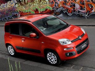 Картинка автомобили fiat красный au-spec panda 2013г 319