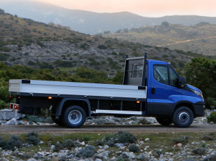 Картинка автомобили iveco 2014г cab синий chassis daily 35