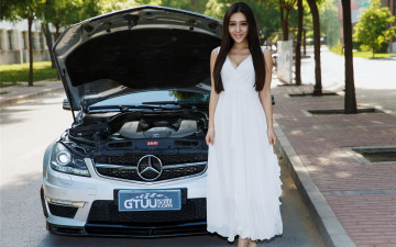 Картинка автомобили авто+с+девушками азиаткеа автомобиль девушка