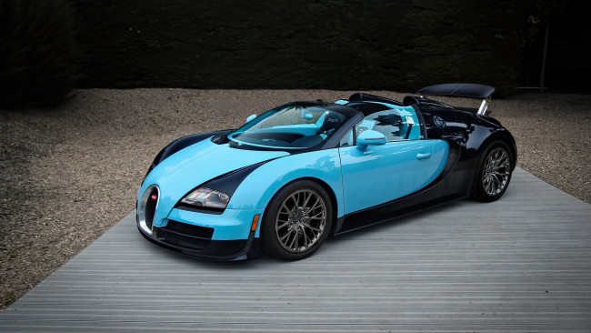 Обои картинки фото автомобили, bugatti, синий, vitesse, grand, sport, 16-4, veyron