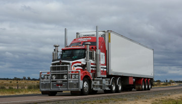Картинка t409sar+kenworth автомобили kenworth тяжелый тягач седельный грузовик