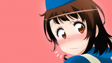 Картинка аниме nisekoi девушка фон взгляд