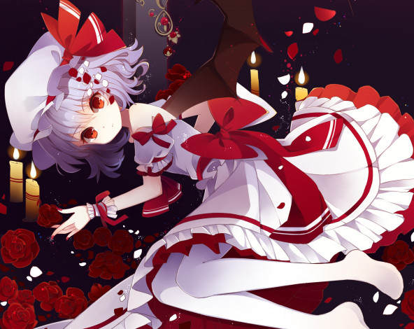 Обои картинки фото аниме, touhou, девушка