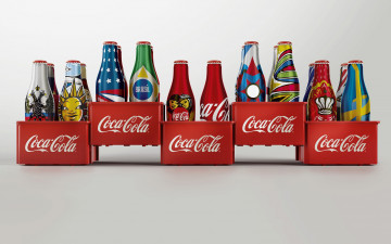 обоя бренды, coca-cola, история, бутылка, напиток, дизайт, coca, cola
