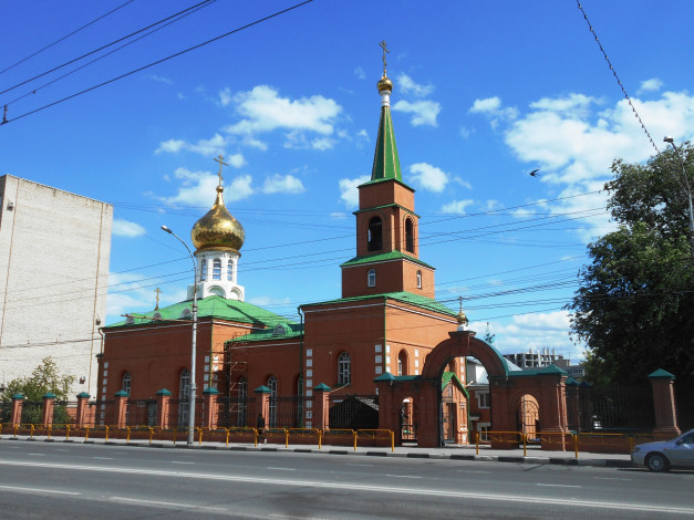 Обои картинки фото города, - православные церкви,  монастыри, город, храм, церковь, здание