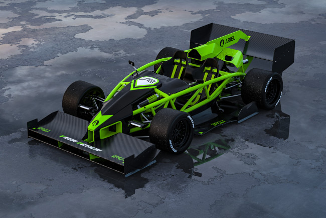 Обои картинки фото ariel atom f1, автомобили, 3д, ariel, atom, f1