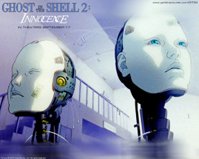 обоя ghost, in, the, shell, 28, аниме