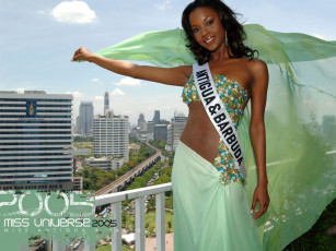 обоя Miss universe 2005, девушки