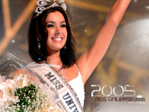 обоя Miss universe 2005, девушки