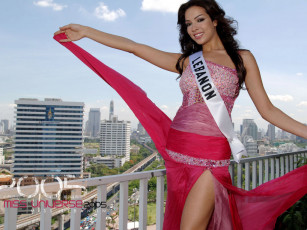 обоя Miss universe 2005, девушки