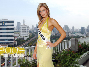 обоя Miss universe 2005, девушки