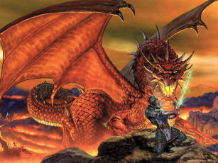 Картинка matt stawicki фэнтези драконы