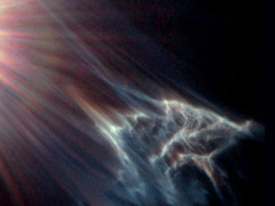 Картинка отражение света меропы космос галактики туманности