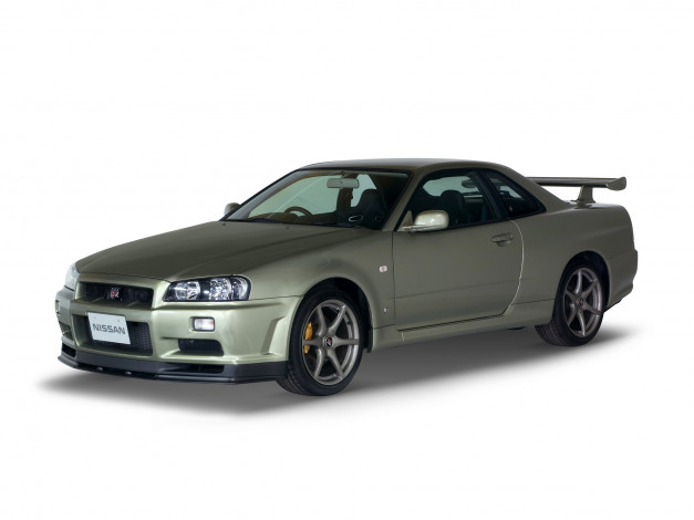 Обои картинки фото 1999, r34gt, specnur, автомобили, nissan, datsun