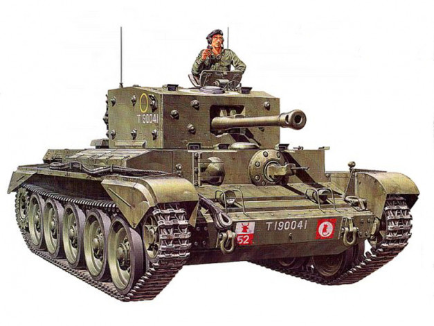 Обои картинки фото крейсерский, танк, mkviii, кромвелл, техника, военная