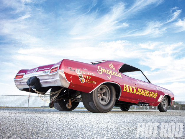 Обои картинки фото 1967, buick, skylark, funny, car, автомобили, hotrod, dragster