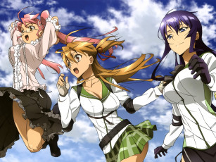 Картинка аниме highschool of the dead девушки