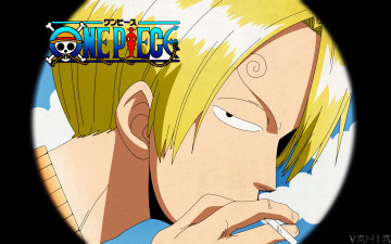 обоя аниме, one, piece, мальчик, sanji