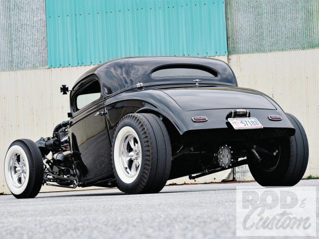 Обои картинки фото 1934, chevy, coupe, автомобили, custom, classic, car