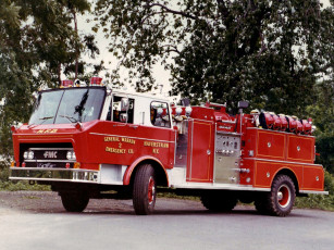 Картинка fmc bean firetruck автомобили пожарные машины auto