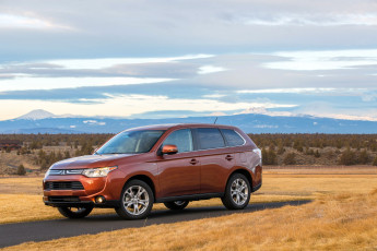 Картинка 2014 mitsubishi outlander gt автомобили