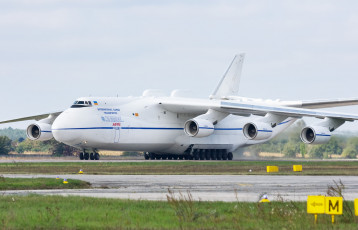 Картинка ан 225 мрія авиация грузовые самолёты транспортный реактивный самолёт сверхбольшой грузоподъёмности россия украина
