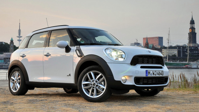 Обои картинки фото mini, countryman, автомобили, british, motor, corporation, великобритания