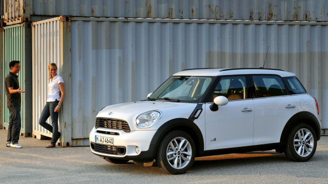 Обои картинки фото mini, countryman, автомобили, british, motor, corporation, великобритания