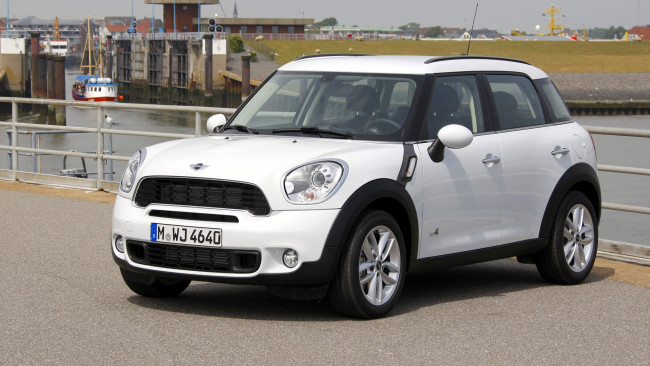 Обои картинки фото mini, countryman, автомобили, великобритания, british, motor, corporation