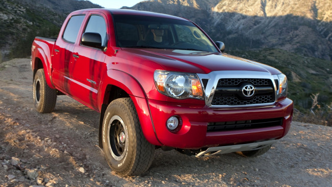 Обои картинки фото toyota, tacoma, автомобили, motor, corporation, Япония