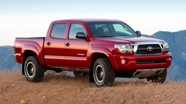 Обои картинки фото toyota, tacoma, автомобили, motor, corporation, Япония