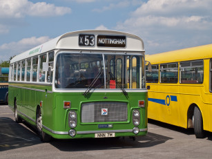 Картинка 1974+bristol+reecw+mansfield+district+7 автомобили автобусы общественный транспорт автобус