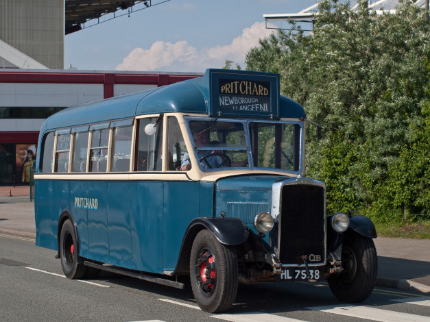 Обои картинки фото 1936 leyland cubroe pritchard-bounty country coaches, автомобили, автобусы, общественный, транспорт, автобус