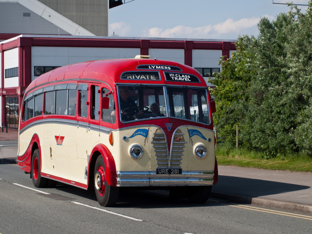 Обои картинки фото 1950 aec regal lllharrington lymers of tean, автомобили, автобусы, общественный, транспорт, автобус