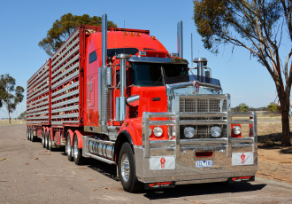 Картинка автомобили kenworth тягач седельный грузовик тяжелый